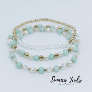 14K Gold Filled bracelets (3)